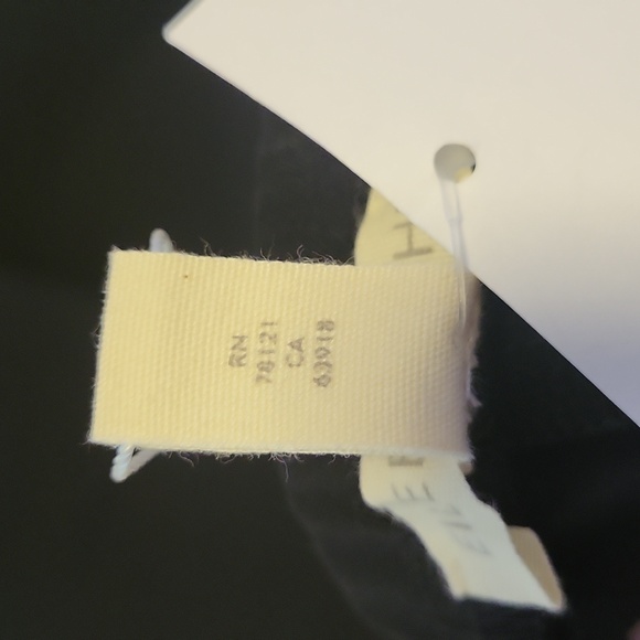 Eileen Fisher Organic Cotton Ankle Pant in Black XS NWT - Picture 12 of 12